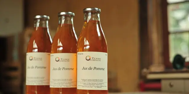 Jus de pommes Terre Compagne
