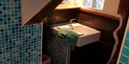 Le Logis de Judicael_Paimpont_salle d'eau