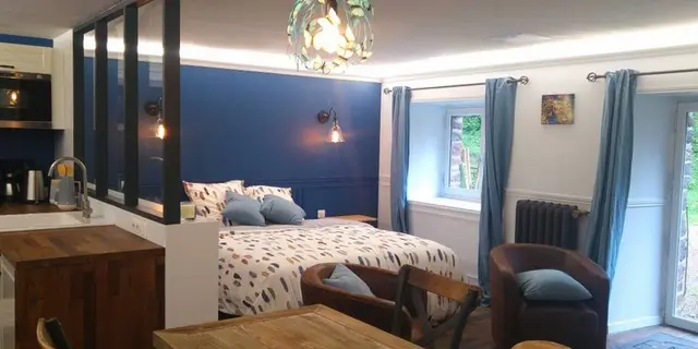 Le moulin de Merlin_Paimpont_chambre