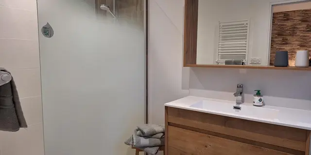 Les Insolites de Sophie - Chambre nordique - Salle de bain