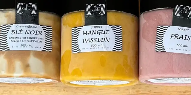 Glaces_artisanales_les_fermiers_sablé_Guilliers_Morbihan