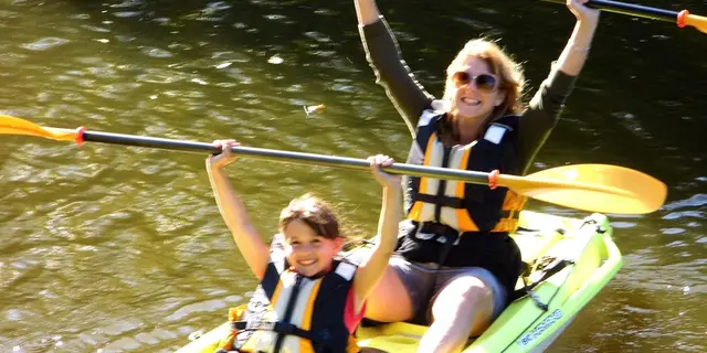 Location de kayak canal de Nantes à Brest - Roc St-André - Morbihan - Bretagne