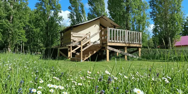 Lodge 2 place - Camping du pont d'Oust Peillac