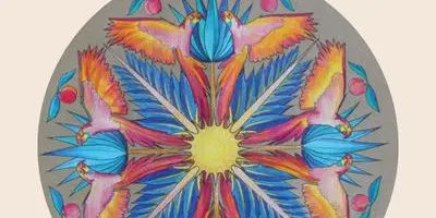 Création boites en Origami - mandalas