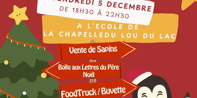Marche de noel la chapelle du lou du lac