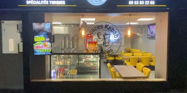 restaurant délices kebab - devanture - ploermel - bretagne