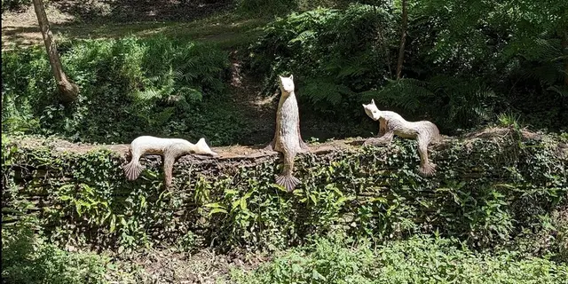 Parcours artistique land art - Bois d'Amour - Josselin - Morbihan - Bretagne