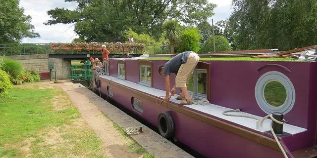 Hébergement insolite - Péniche Orphée - Lanouée - Morbihan - Bretagne