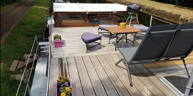Hébergement insolite - Péniche Orphée - Lanouée - Morbihan - Bretagne