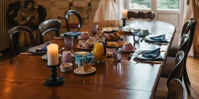 Petit déjeuner chambres d'hotes