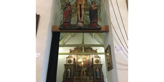 Poutre de gloire et retable - David Naël