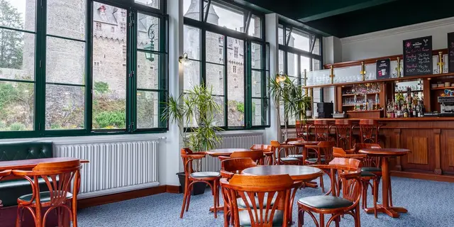 Bar - Hôtel-Restaurant du Château - Josselin - Morbihan - Bretagne
