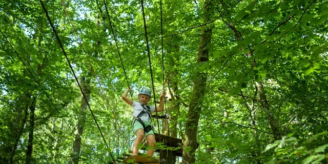 Roc Aventure - Accrobranche - Val d'Oust - Le Roc Saint-André - Morbihan - Bretagne