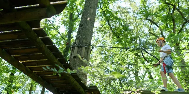 Roc Aventure - Accrobranche - Val d'Oust - Le Roc Saint-André - Morbihan - Bretagne