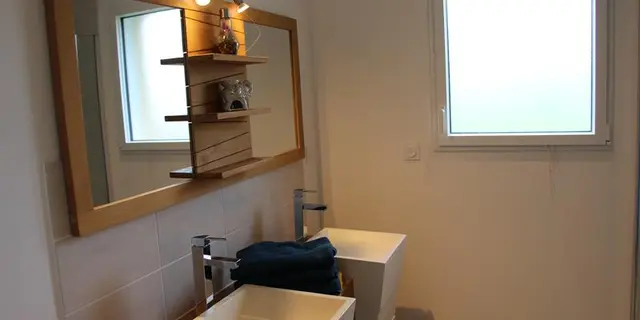 Coeur de coisbois - Salle de bain
