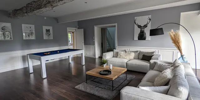 Gîte de la Brousse de Coganne_Salon