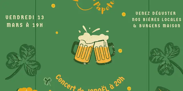 INSTA SOIRÉES REPAS - INSTA SAINT PATRICK