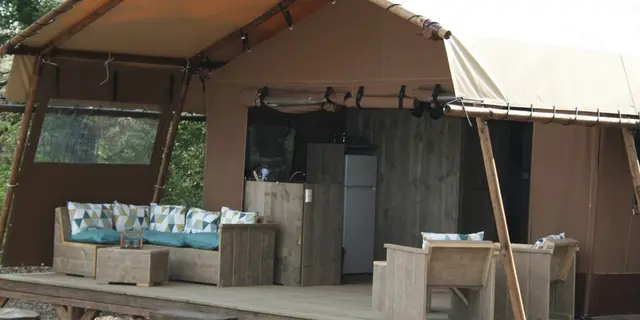 Tente désert lodge - Hébergement insolite - Domaine du Roc - Le Roc Saint-André