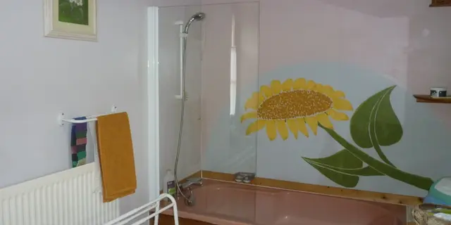 Terre Compagne - chambre a l'etage de la maison Salle de bain