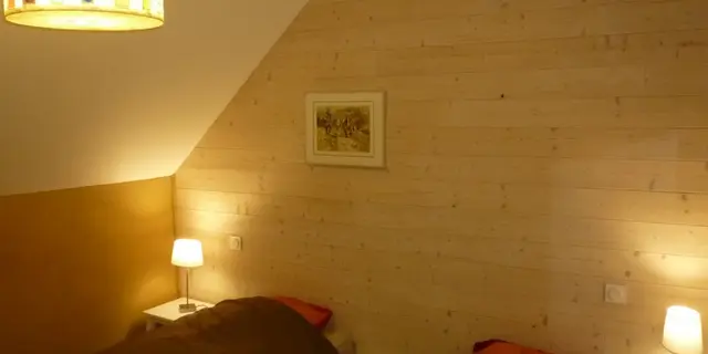 Terre Compagne chambre familiale - En mode lits simples
