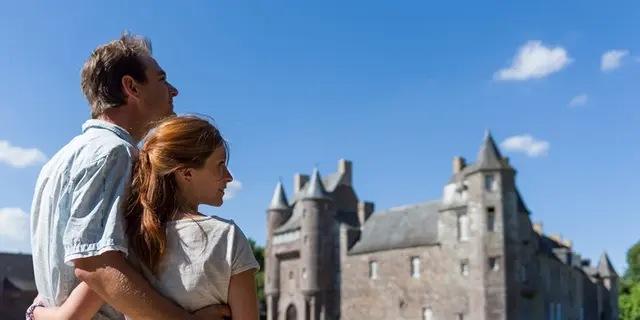 Chateau de Trécesson - visiteurs - Campénéac - Brocéliande - Bretagne