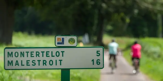 A vélo sur le Canal