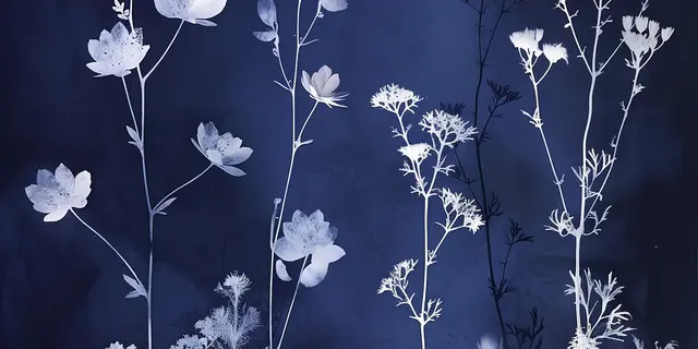 Fleurs blanches