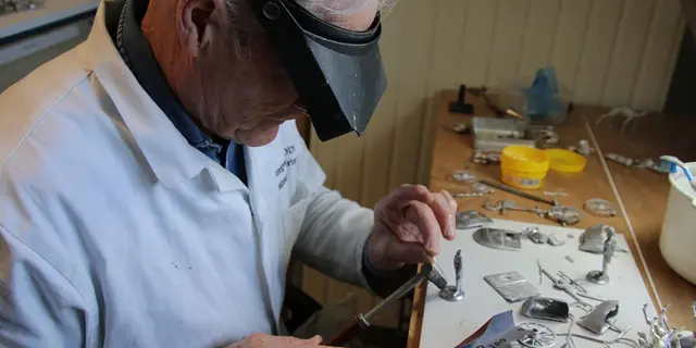 atelier du soldat de plomb - Georges Boidin - Ploërmel - Morbihan