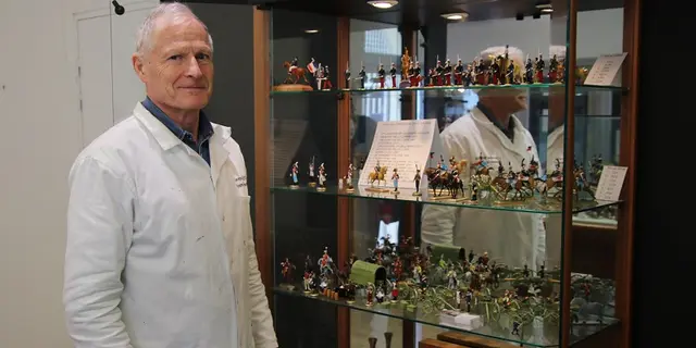 atelier du soldat de plomb - vitrine - Ploërmel - Morbihan