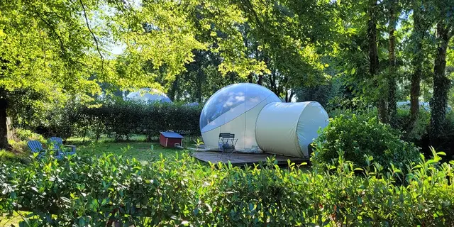 Bubble room - Hébergements insolites - Camping des Cerisiers - Guillac - Morbiha
