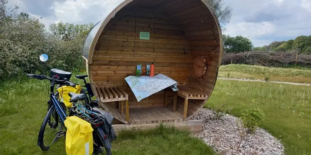 cabane étape - itinérance - l'oust'ellerie - Montertelot - Morbihan - vélodyssée
