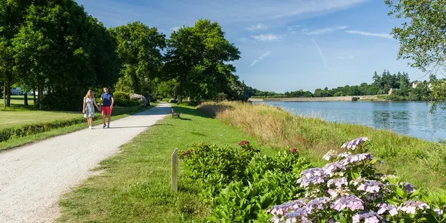 Circuit des hortensias - lac au Duc - Ploërmel - Morbihan - Bretagne