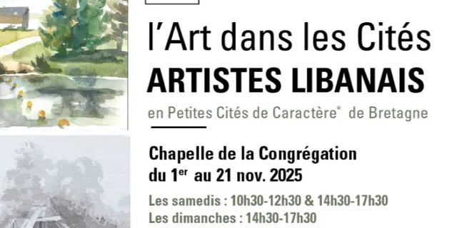 Exposition - Art - Cités - artistes - libanais - Josselin - Brocéliande