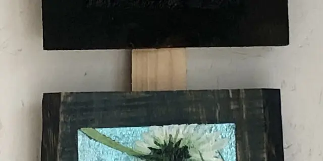 creation peinture et dorure sur bois N merlet