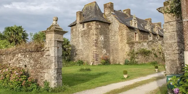 manoir de Boyac - entrée - Ploërmel - Brocéliande - Bretagne