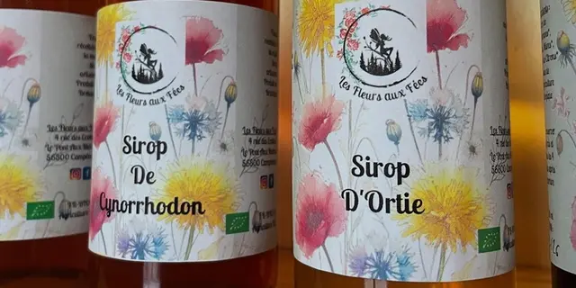 production fleurs aromatiques - médicinales - sirops - Campénéac