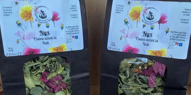 production fleurs aromatiques - médicinales - tisanes - Campénéac
