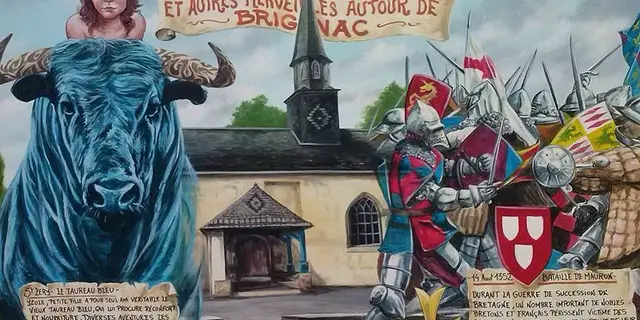 la_Maison_de_Manon_fresque_légendes_JimColorex_Brignac_Brocéliande_Morbihan_3