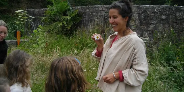 La druidesse et une marguerite