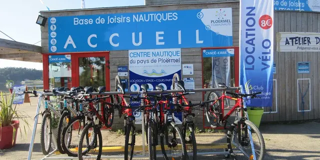 location vélos - club nautique - Taupont - Brocéliande
