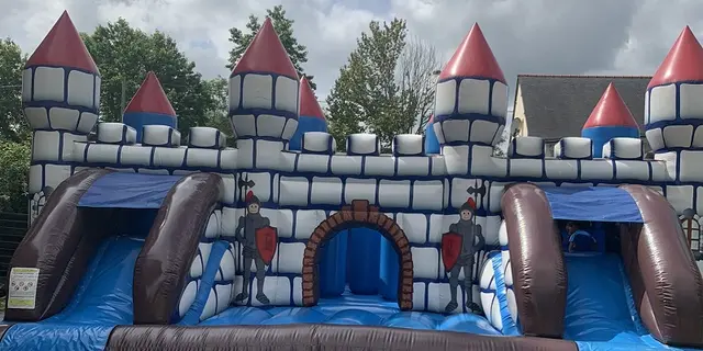 parc jeux gonflables - Taupont - Morbihan