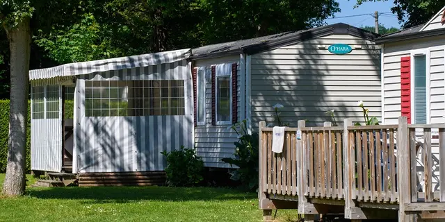 Mobil home - Camping du Lac - Taupont - Brocéliande - Bretagne