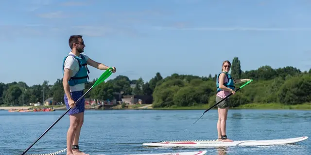 Club nautique - paddle -lac au Duc - Taupont - Brocéliande - Bretagne