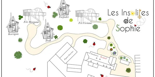 Les insolites de Sophie - Plan du site