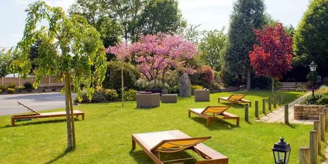 Hôtel Au Relais du Porhoët - jardin - Guilliers - Morbihan