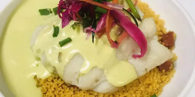 Le rond de serviette - plat de poisson - Ploërmel - Brocéliande