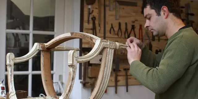 scotto di cesare - atelier ébéniste - restauration - marqueterie - Ploermel