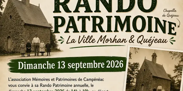 Rando patrimoine - Campénéac - Destination Brocéliande