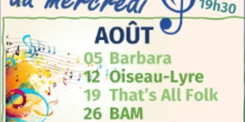 Concerts du mercredi-Missiriac-août-2026