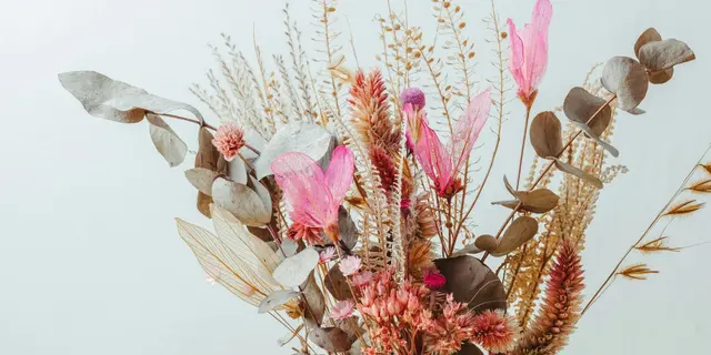 Bouquet fleurs séchées